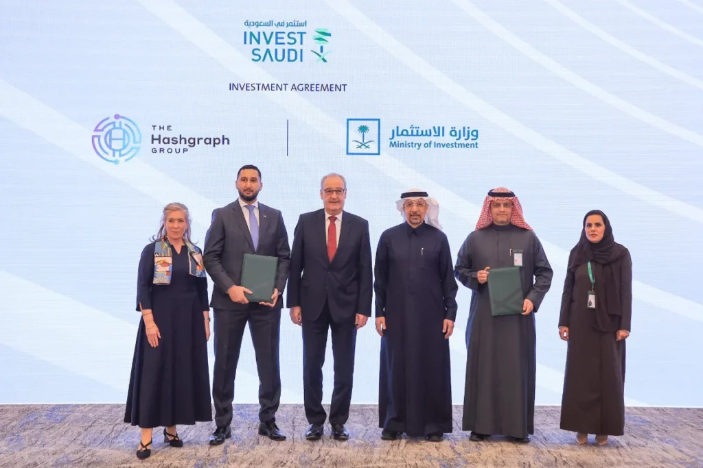 Hedera Hashgraph Invests $250M in Saudi Tech Hub